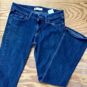 Levi’s - 518 Superlow : 9/M | Boot Cut Blue Jeans